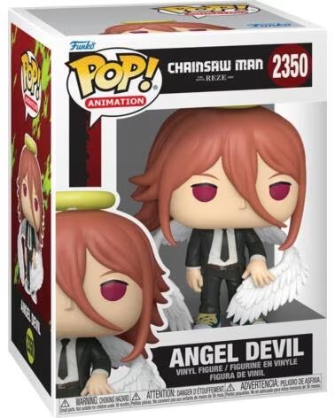 FUNKO pop animation chainsaw man the movie reze arc angel devil