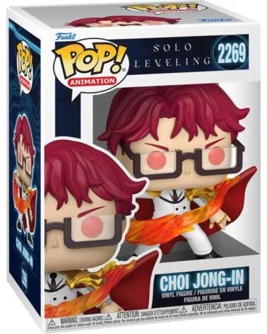 FUNKO pop animation solo leveling choi jong - in