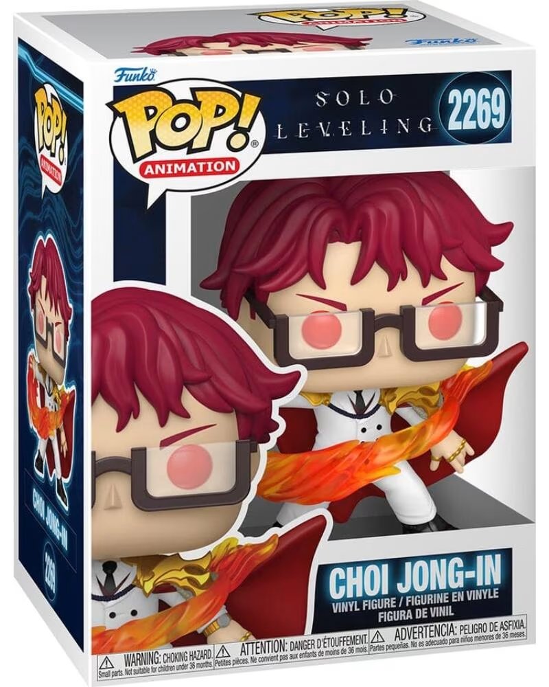 FUNKO pop animation solo leveling choi jong - in