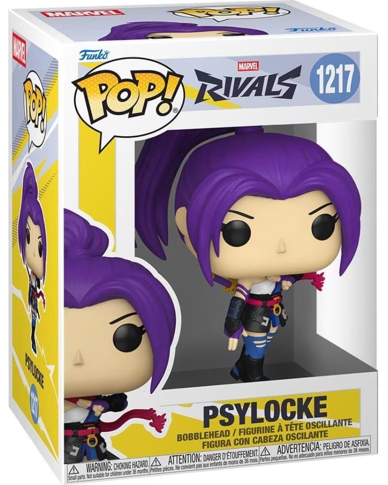 FUNKO pop games marvel rivals psylocke
