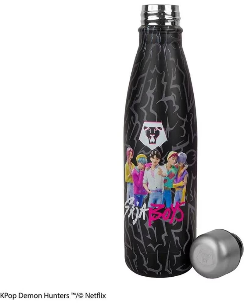 CINEREPLICAS Botella isotermica kpop demon hunters saja boys 500ml