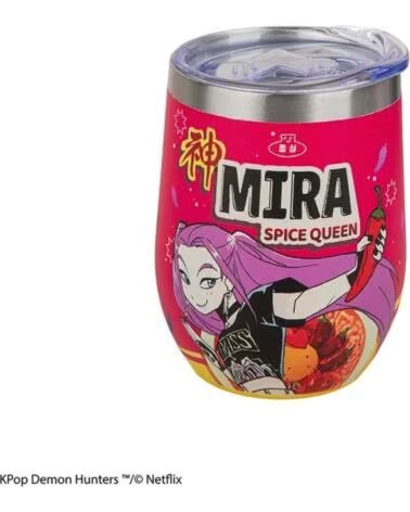 CINEREPLICAS Taza de viaje isotermica kpop demon hunters mira spice queen