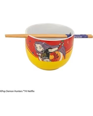 CINEREPLICAS Bol de ramen kpop demon hunters mira spicy queen