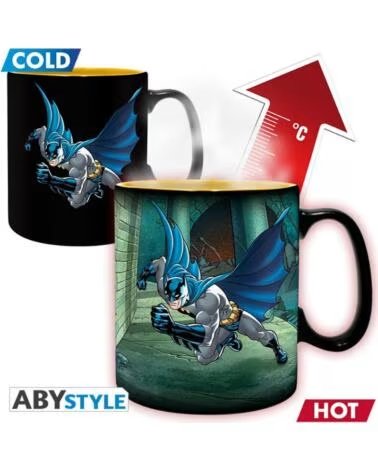 ABYSTYLE Taza termocolora dc comics batman y joker 460 ml