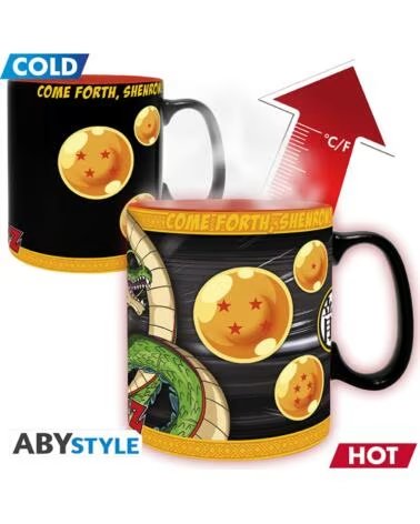 ABYSTYLE Taza termocolora dragon ball z shenron 460 ml