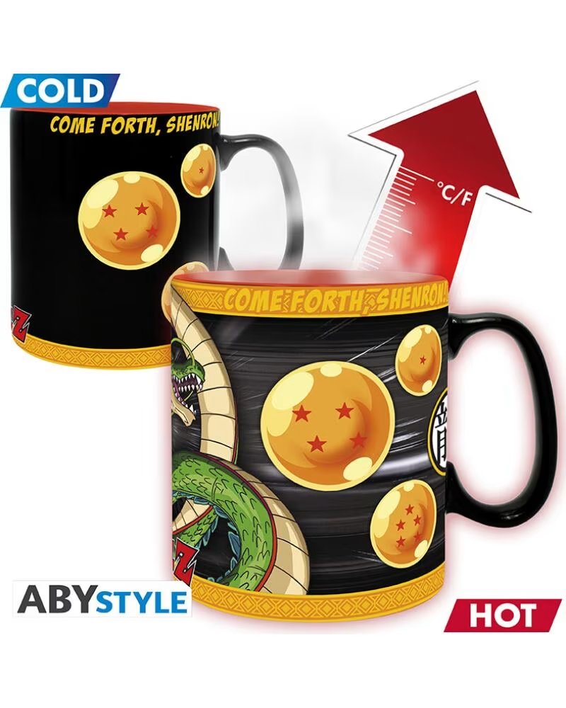 ABYSTYLE Taza termocolora dragon ball z shenron 460 ml