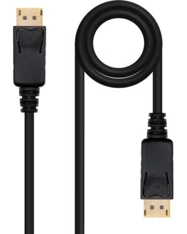 NANO CABLE Cable displayport dp - m - dp - m nanocable negro 1 5 m
