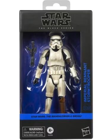BANDAI Figura hasbro star wars the black series the mandalorian grogu imperial remnant stormtrooper