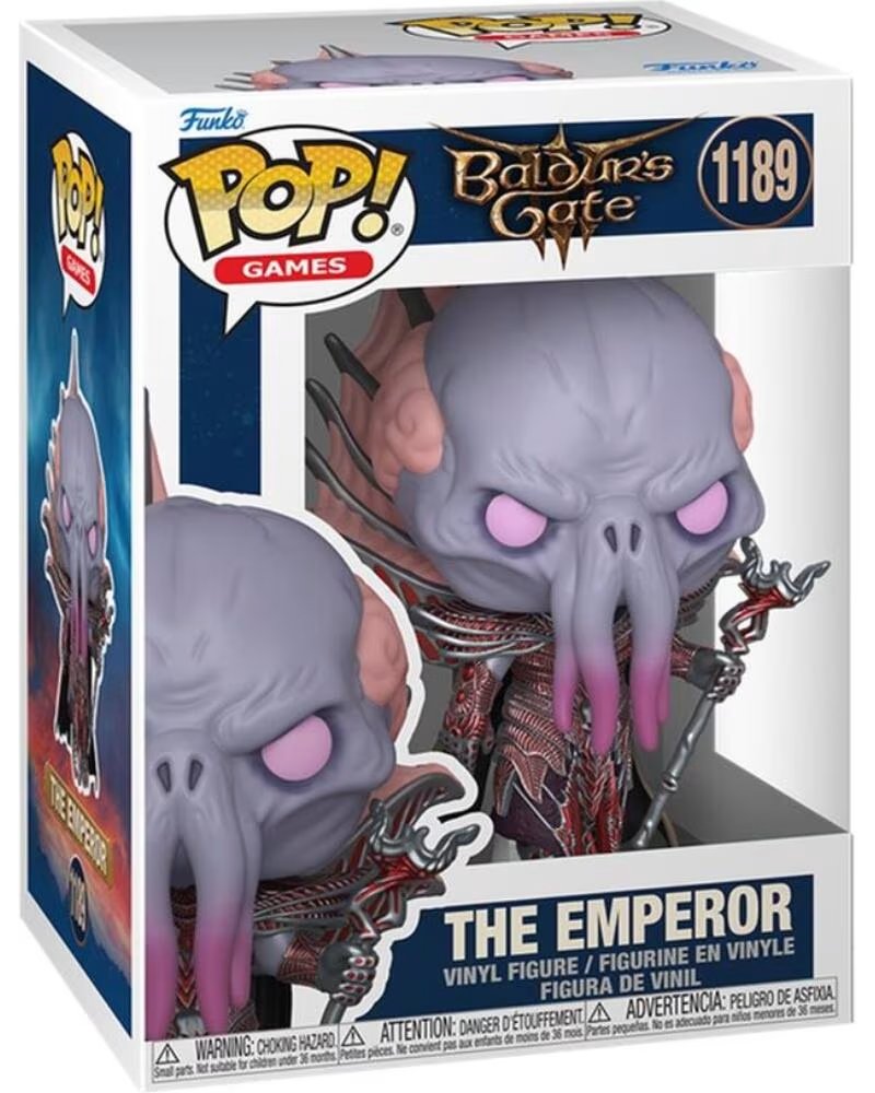 FUNKO pop games baldurs gate 3 the emperor