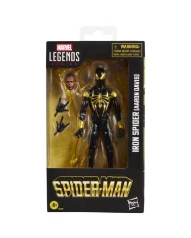 HASBRO Figura marvel legends series spider - man iron spider aaron davis