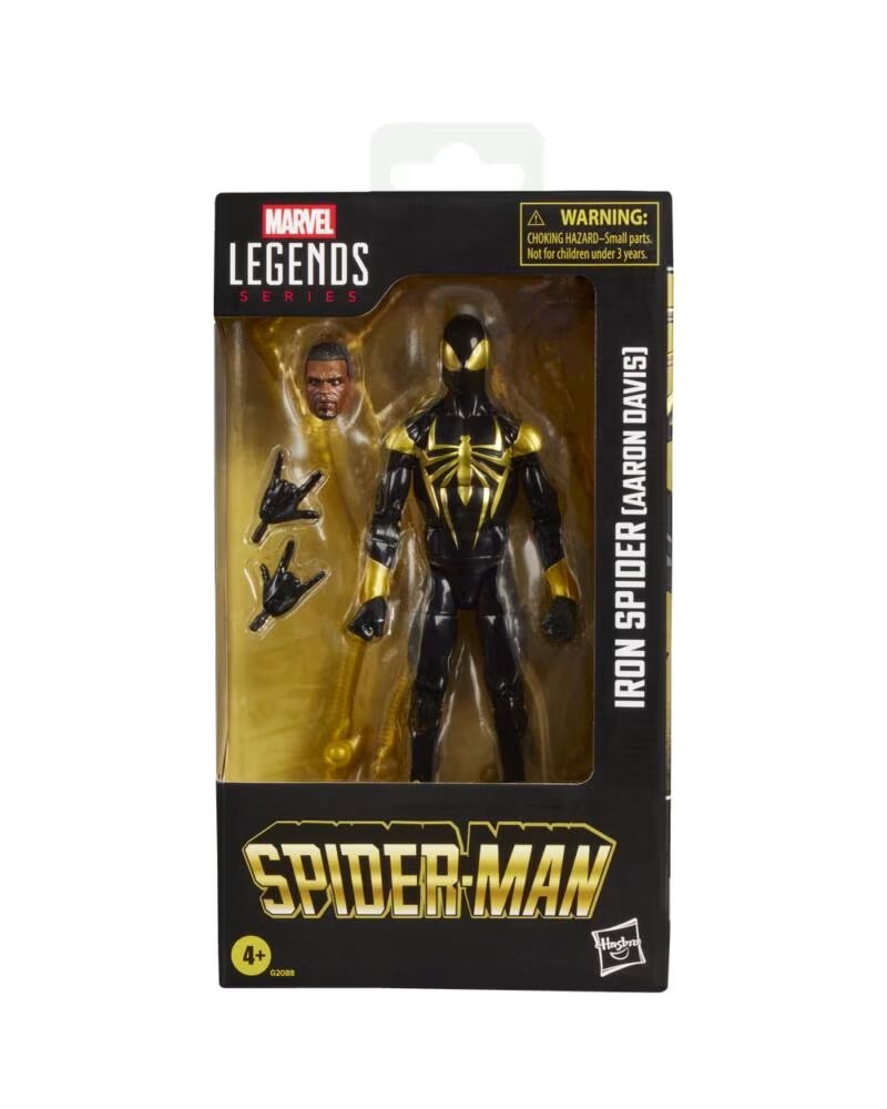 HASBRO Figura marvel legends series spider - man iron spider aaron davis