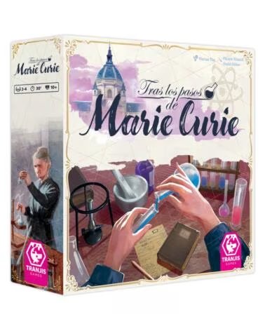 TRANJIS GAMES SL Juego de mesa tras los pasos de marie curie