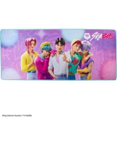 CINEREPLICAS Alfombrilla de escritorio xl kpop demon hunters saja boys