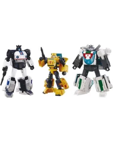 HASBRO Figura transformers takara tomy dramatic capture series cybertron chase bumblebee jazz wheeljack