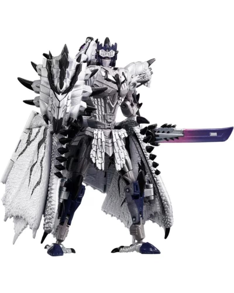 HASBRO Figura transformers x monster hunter silver rathalos prime