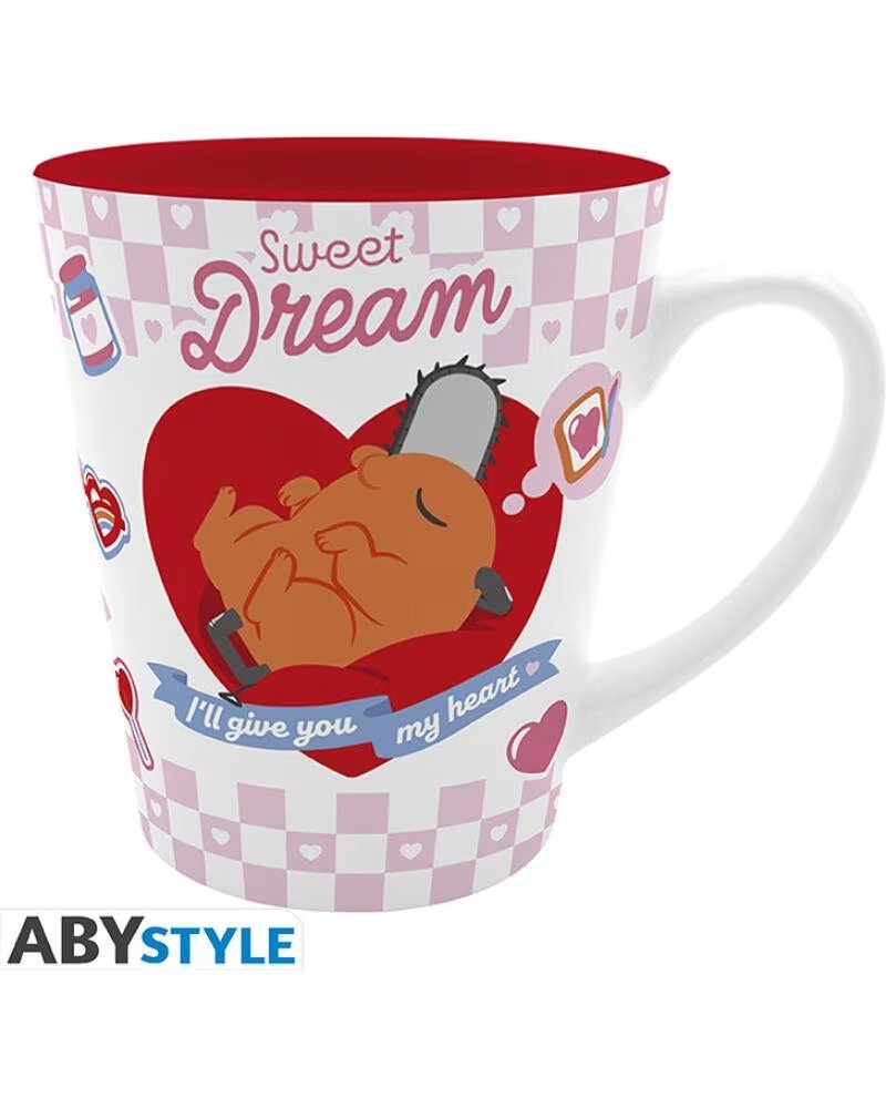 ABYSTYLE Taza chainsaw man pochita 250 ml