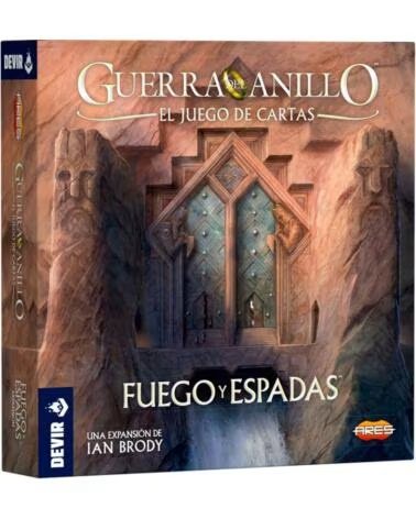 DEVIR Expansion guerra del anillo el juego de cartas fuego y espadas