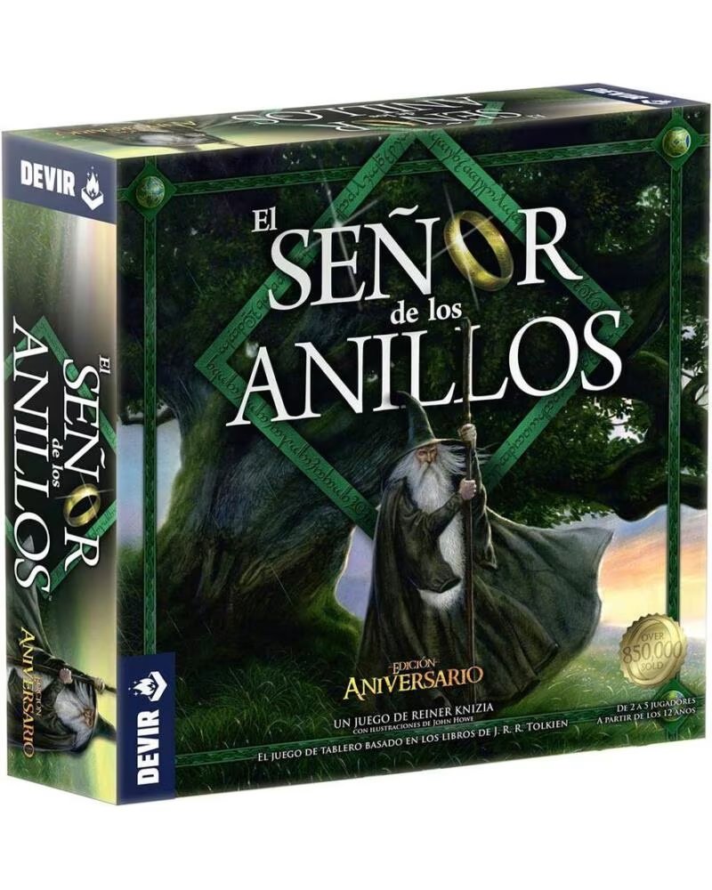 DEVIR Juego de mesa el senor de los anillos edicion aniversario