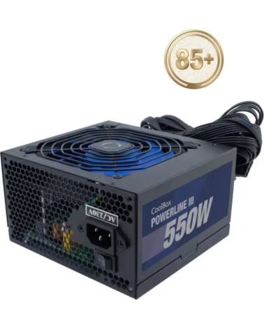 COOLBOX Fuente de alimentacion atx 550w powerline iii 85