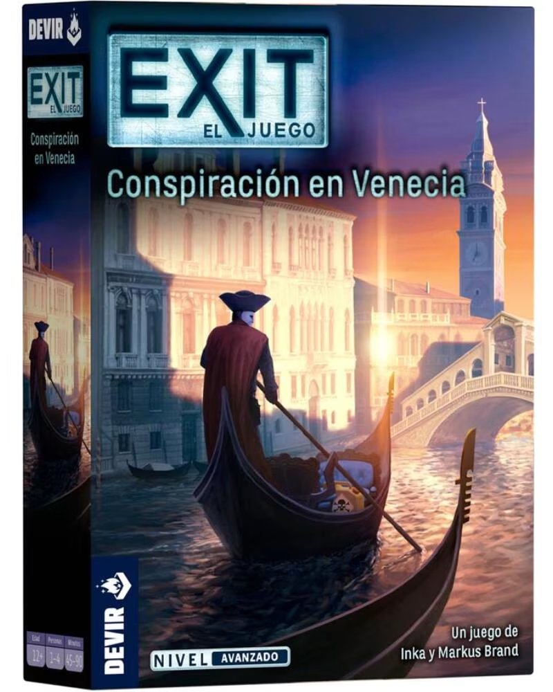 DEVIR Juego de mesa exit conspiracion en venecia