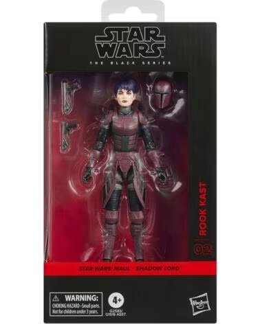 HASBRO Figura star wars the black series maul - shadow lord rook kast