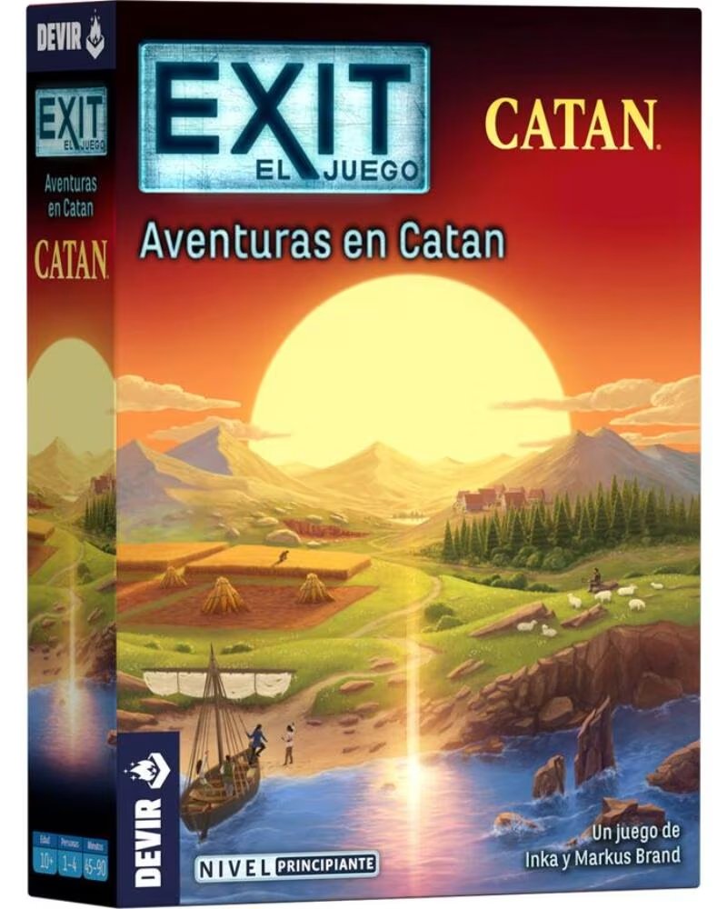 DEVIR Juego de mesa exit aventuras en catan