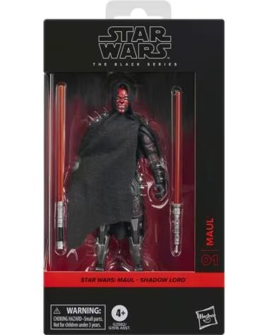 HASBRO Figura star wars the black series maul - shadow lord maul