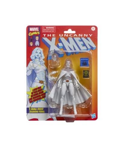 HASBRO Figura marvel comics the uncanny x - men emma frost diamond form
