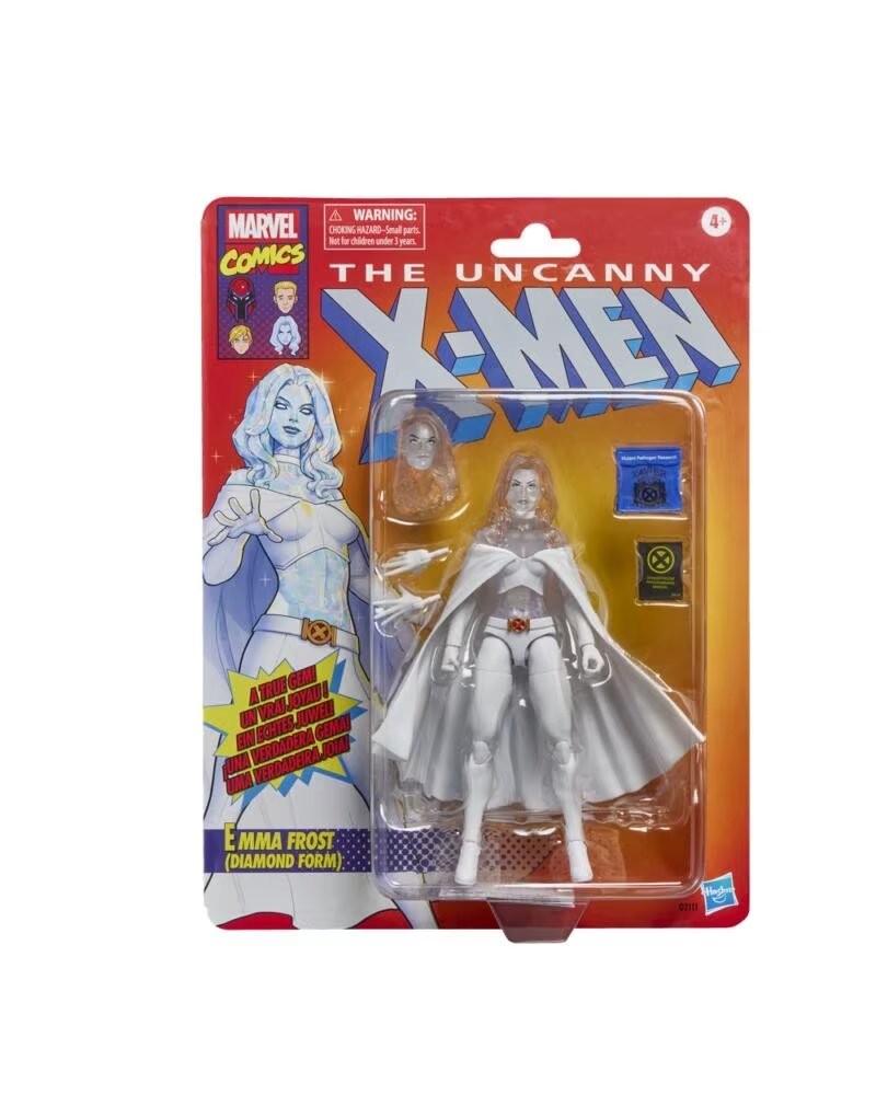 HASBRO Figura marvel comics the uncanny x - men emma frost diamond form