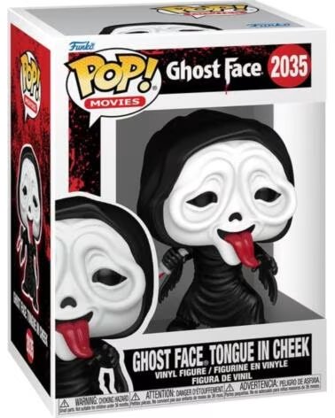 FUNKO pop ghost face s2 w - tongue