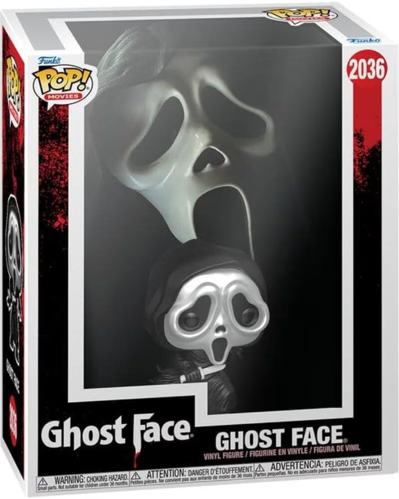 FUNKO pop ghost face s2 - ghost face metallic