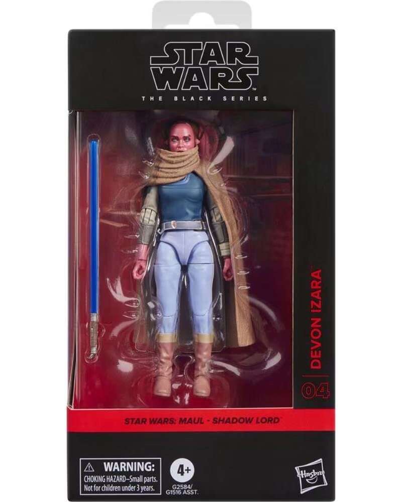 HASBRO Figura star wars the black series maul shadow lord devon izara