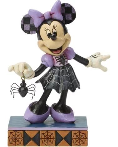 ENESCO Figura disney minnie con vestido de arana