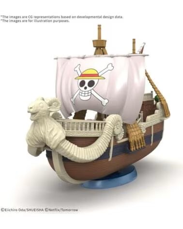 BANDAI Maqueta hobby netflix one piece gsc going merry