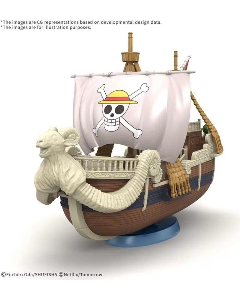 BANDAI Maqueta hobby netflix one piece gsc going merry