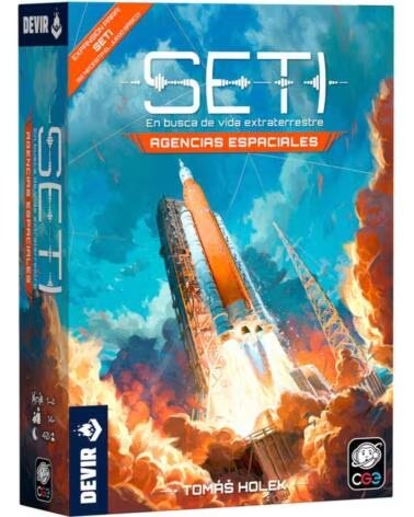 DEVIR Expansion juego de mesa seti agencias espaciales