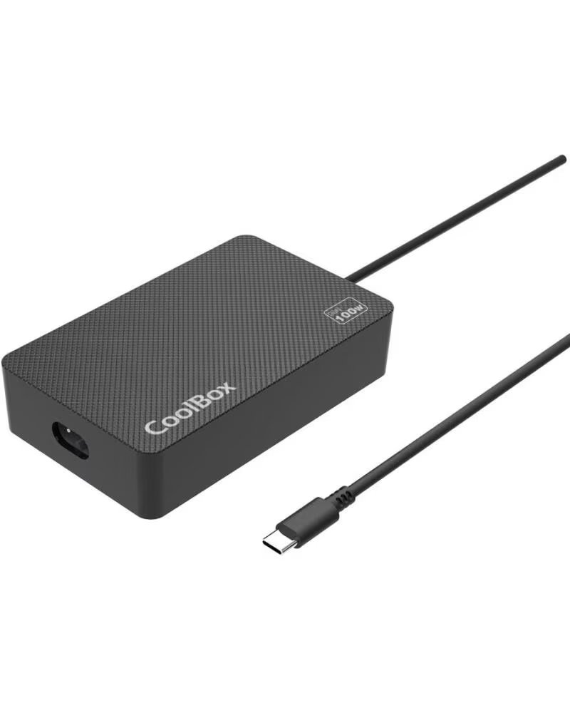 COOLBOX Adaptador cargador de portatil usb - c 100w gan