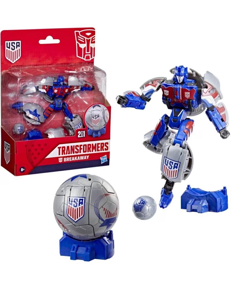 HASBRO Figura transformers futbol 2 en 1 breakway