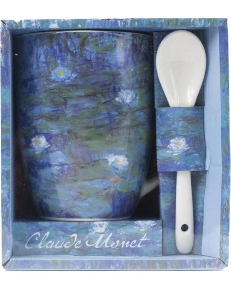 ENESCO Taza y cuchara nenufares claude monet