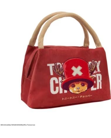 CINEREPLICAS Bolsa termica portalimentos one piece netflix tony tony chopper
