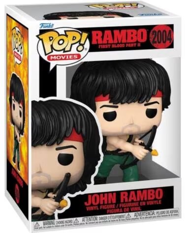 FUNKO pop movie rambo john rambo con arco con flecha explosiva