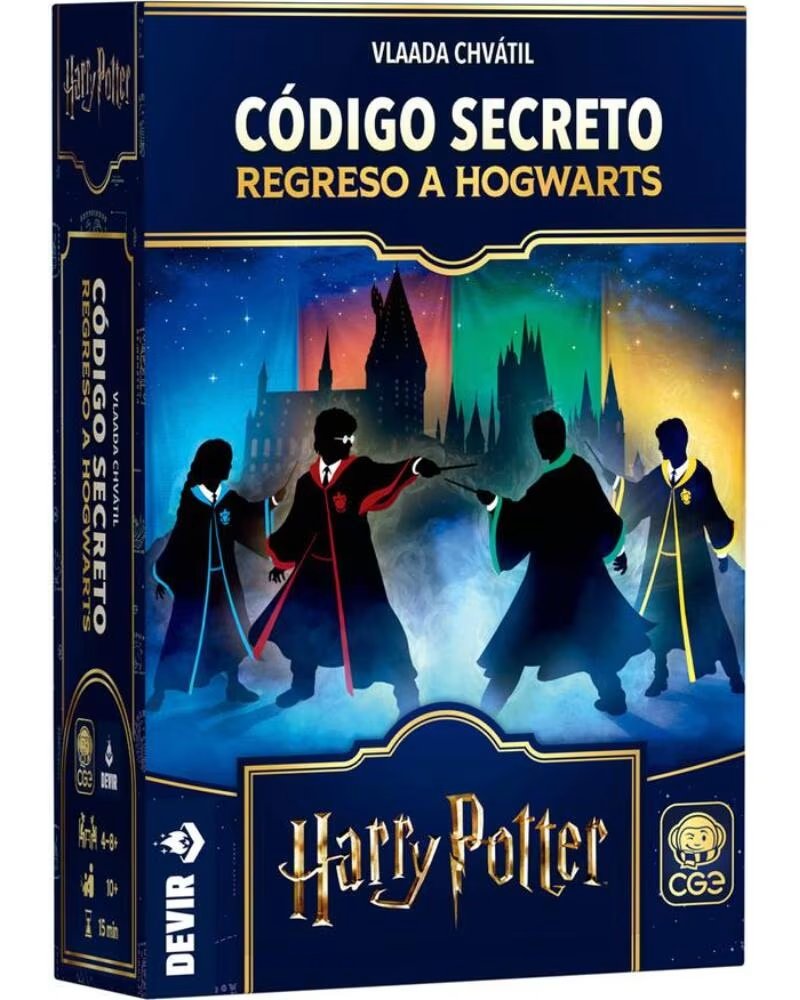 DEVIR Juego de mesa codigo secreto regreso a hogwarts