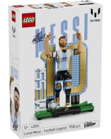 LEGO leyenda del futbol lionel messi