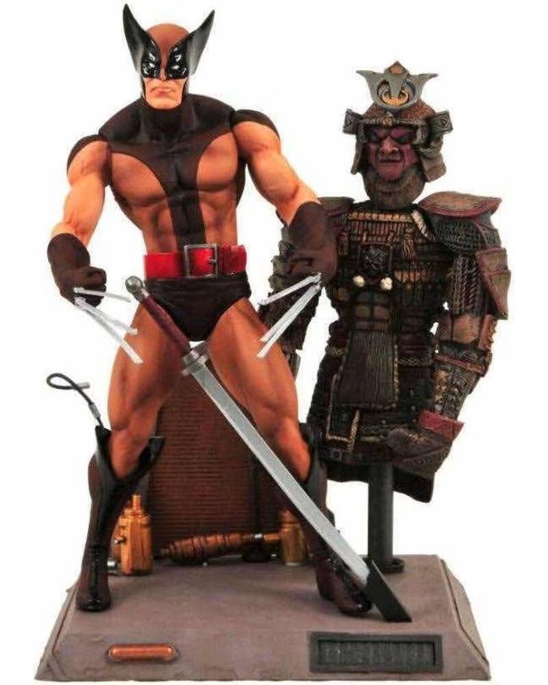 DIAMOND SELECT TOYS Figura brown wolverine marvel select 18 cm