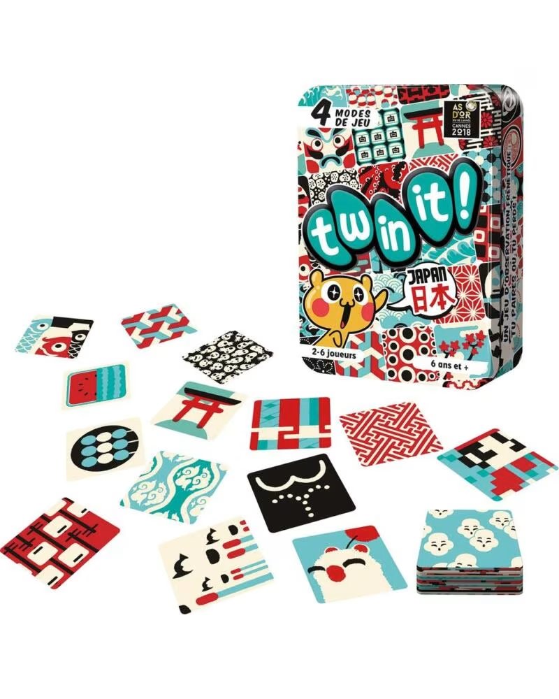 ASMODEE Juego de mesa twin it japan