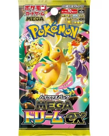 POKEMON TCG mega dream ex caja de 10 sobres japones