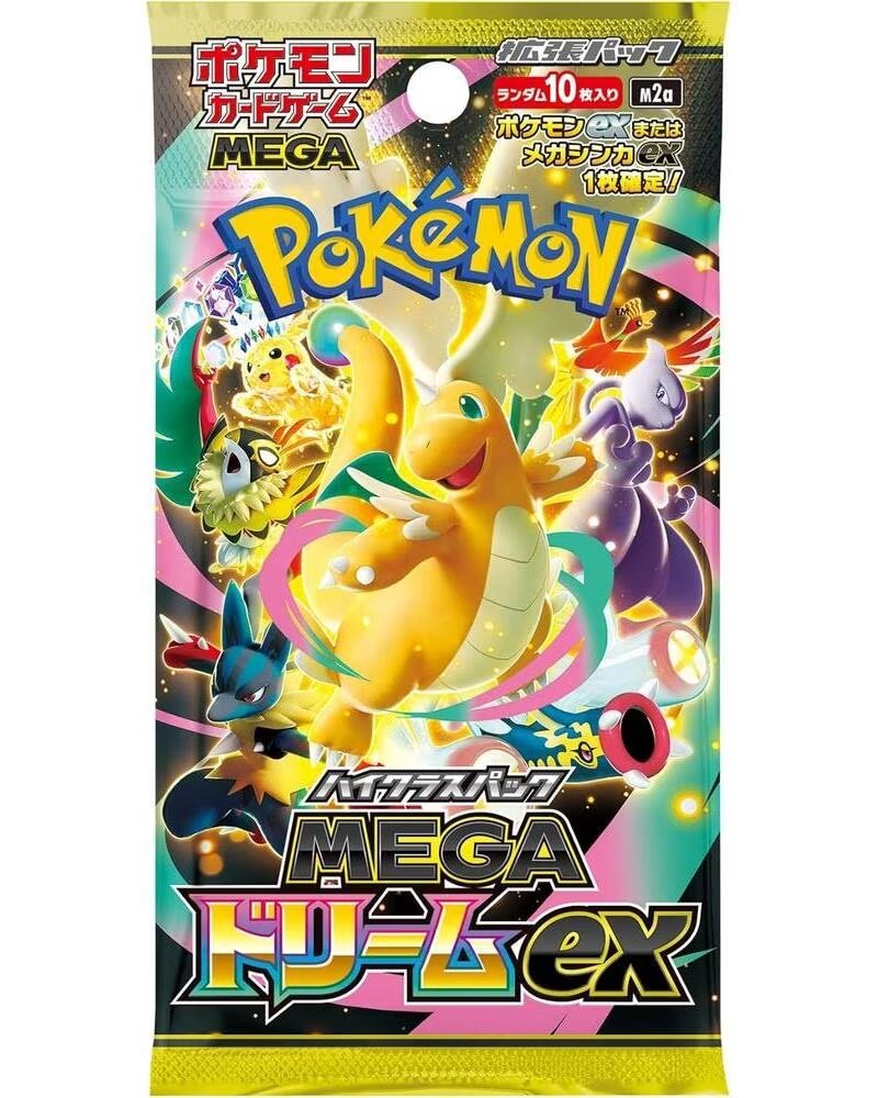 POKEMON TCG mega dream ex caja de 10 sobres japones