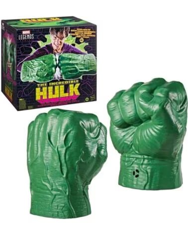 HASBRO Replica marvel legends the incredible hulk punos electronicos 30 5cm