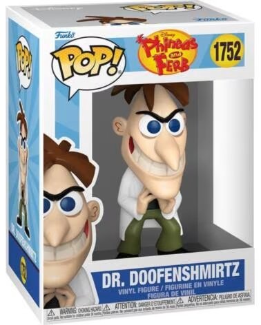 FUNKO pop disney phineas ferb season 2 - dr doofenshmirtz