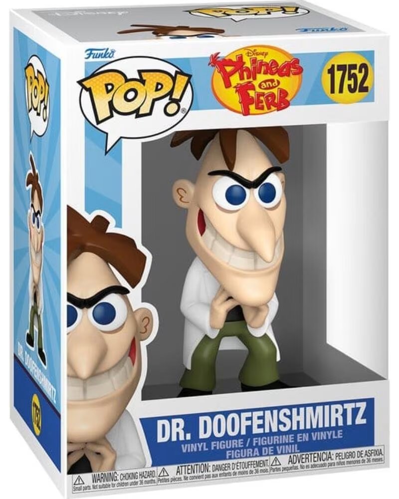 FUNKO pop disney phineas ferb season 2 - dr doofenshmirtz